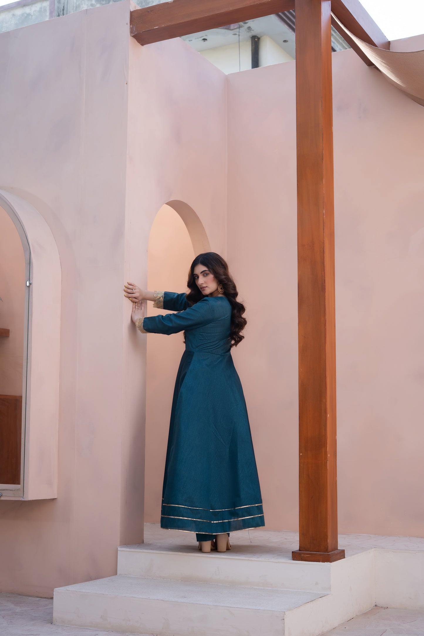 2 PIECE - RAW SILK : MAXI | LG01805