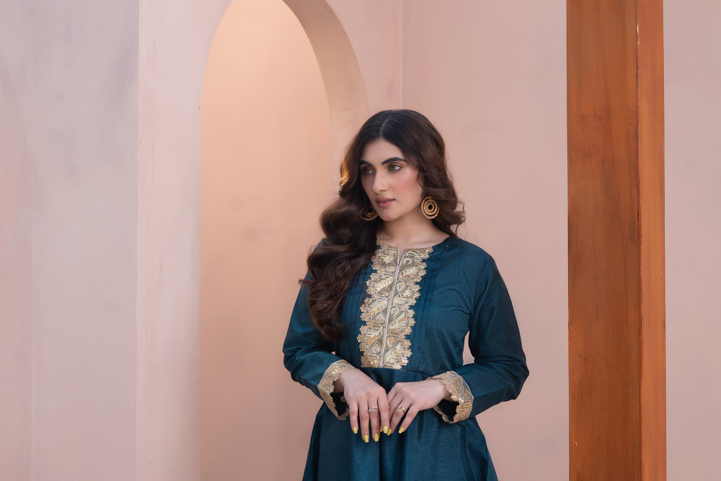 2 PIECE - RAW SILK : MAXI | LG01805