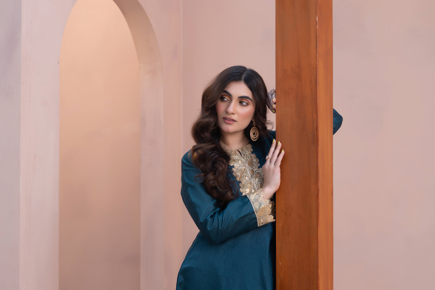 2 PIECE - RAW SILK : MAXI | LG01805