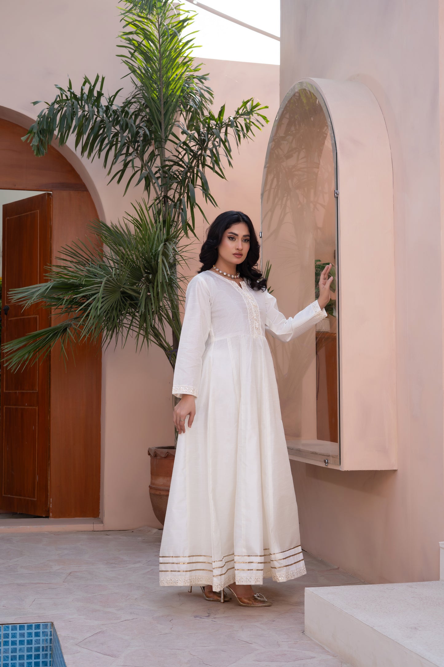 2 PIECE - RAW SILK : MAXI | LG01805