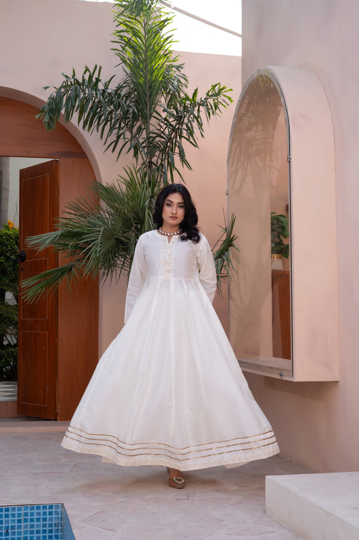 2 PIECE - RAW SILK : MAXI | LG01805