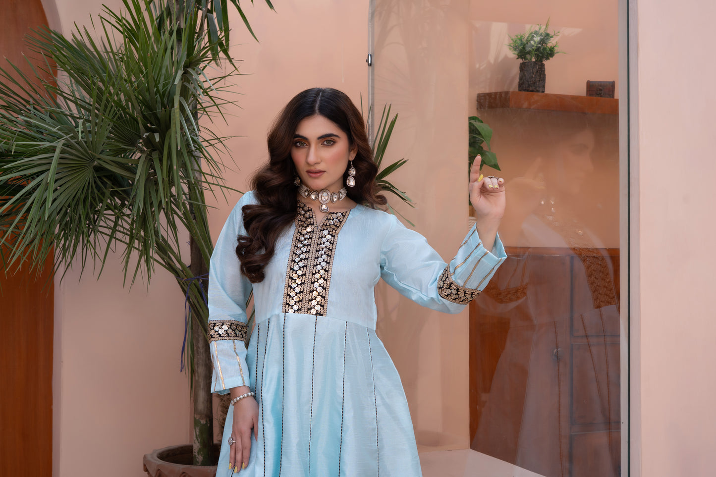 2 PIECE - RAW SILK : MAXI | LG01805