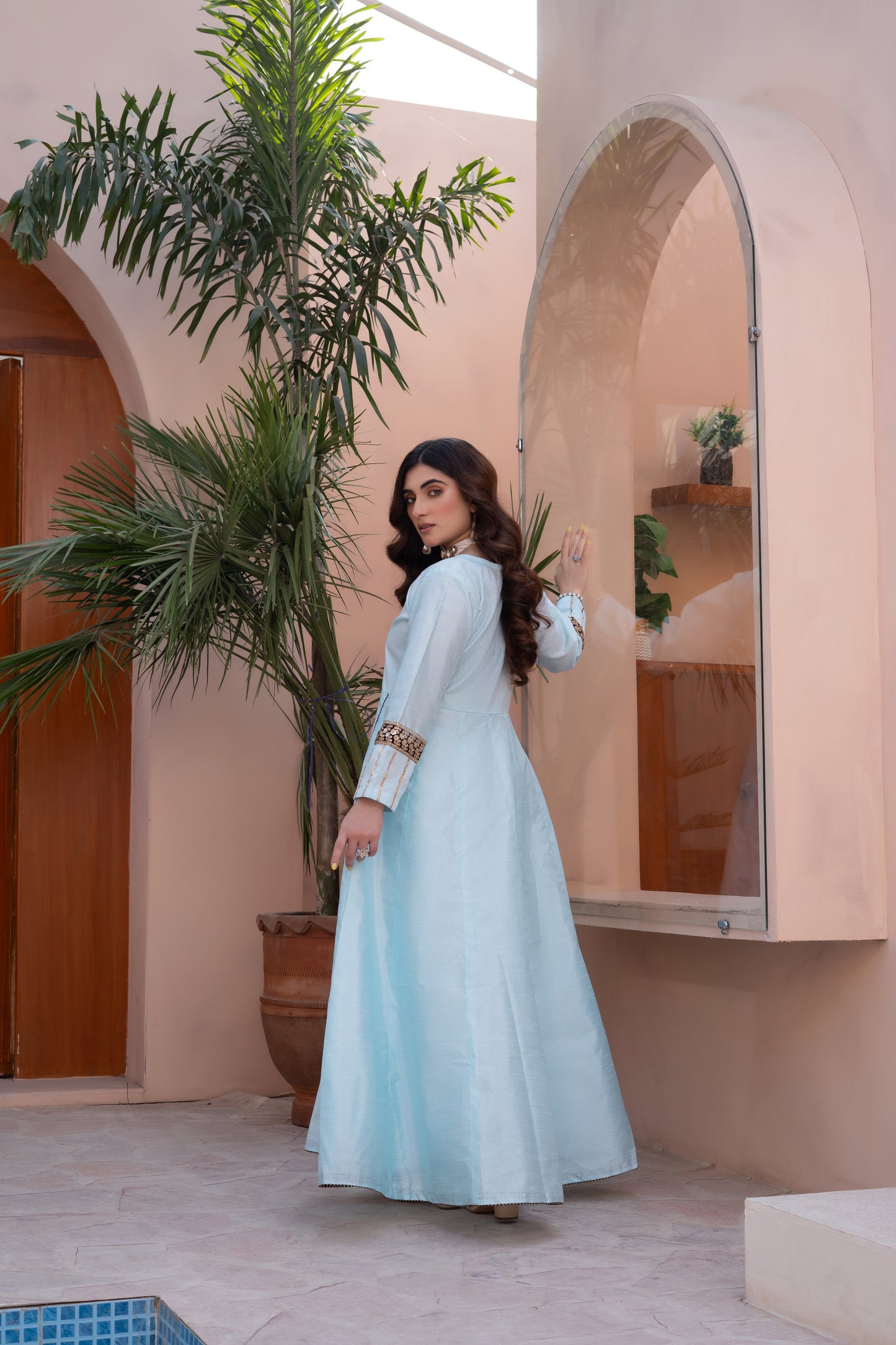 2 PIECE - RAW SILK : MAXI | LG01805