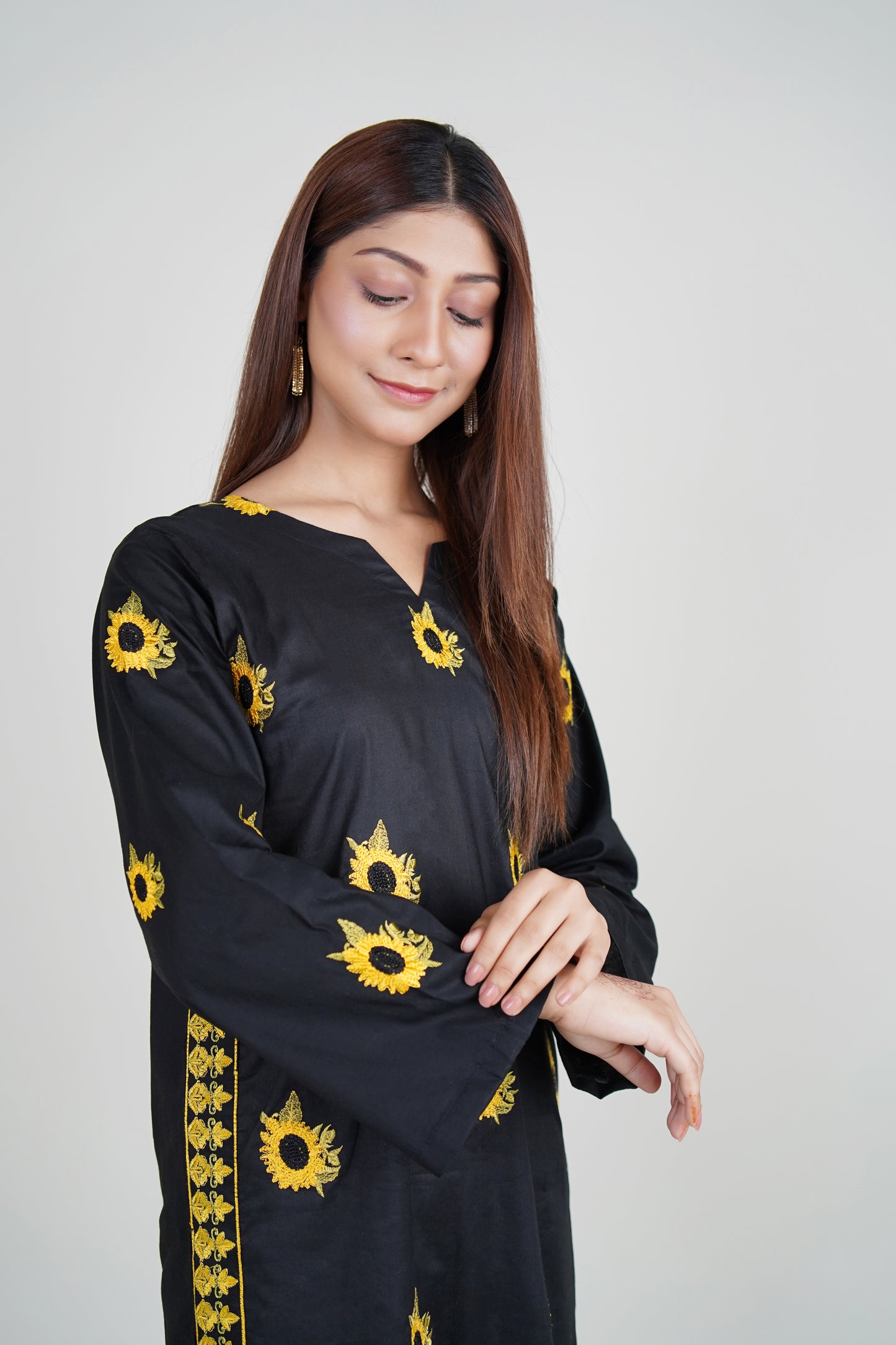 2 PIECE - PREMIUM DHANAK STITCHED SUIT KURTA STYLE | LG01509