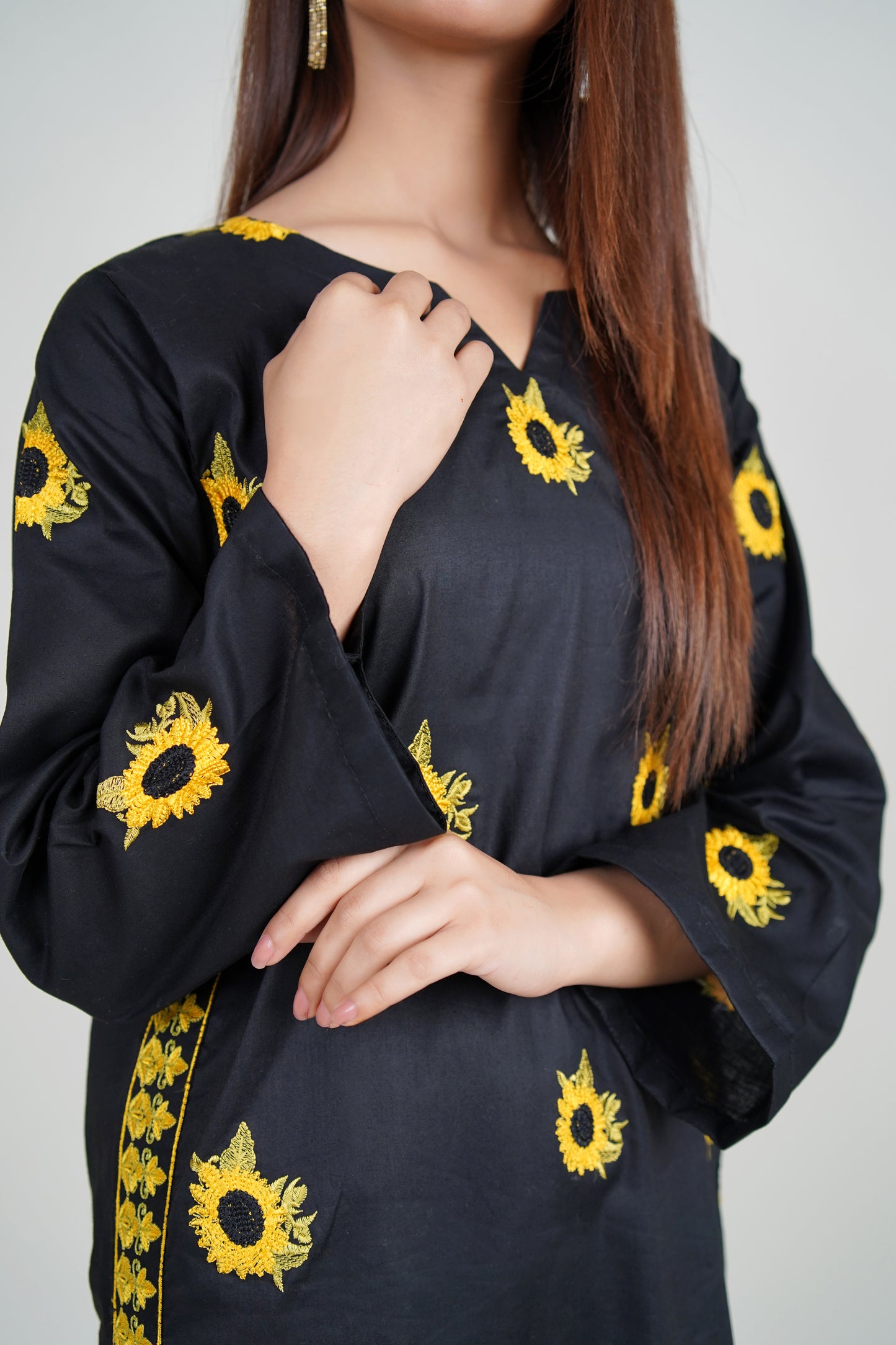 2 PIECE - PREMIUM DHANAK STITCHED SUIT KURTA STYLE | LG01509